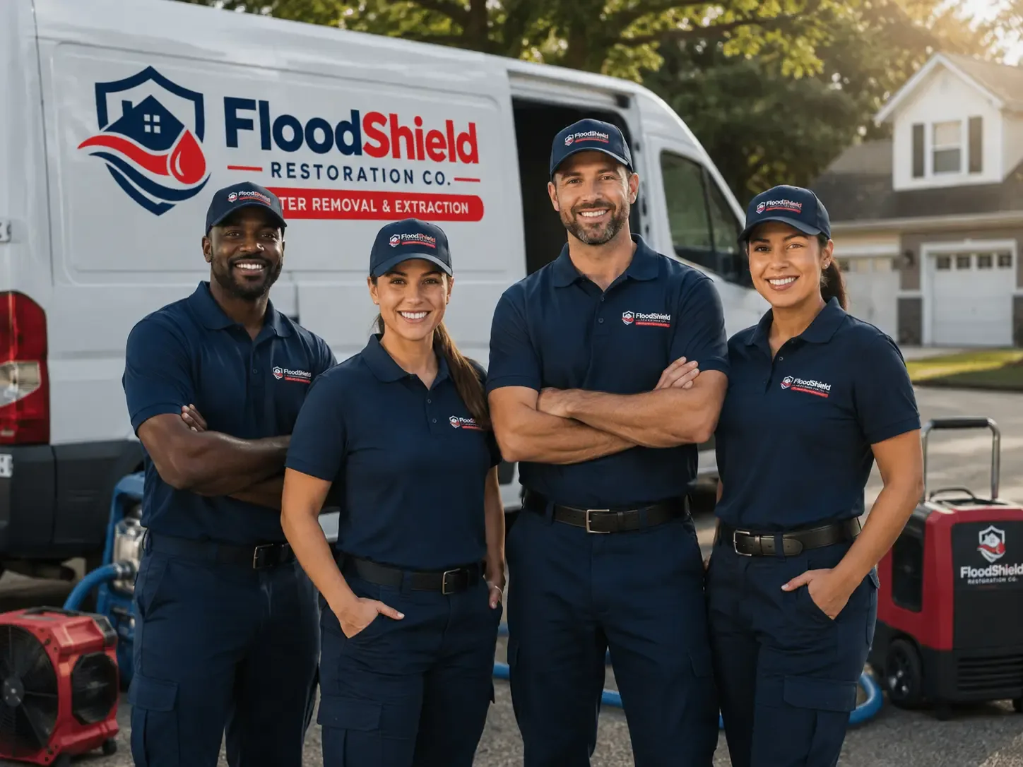 Flood Damage Restoration company in Martelle, IA